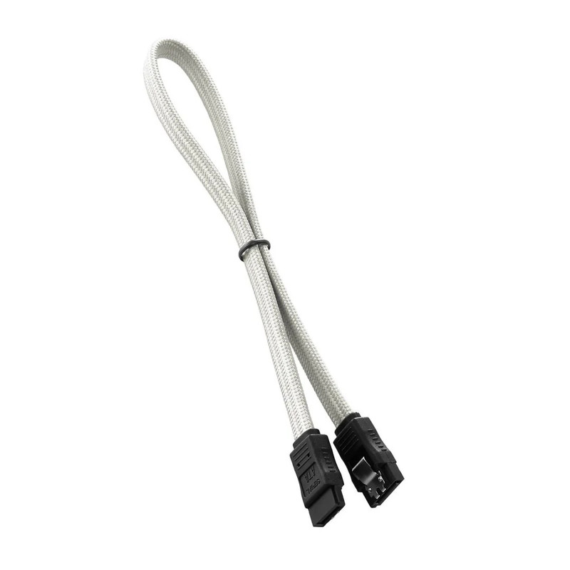 CableMod - ModFlex 180° SATA Cable 60cm - White - كابل